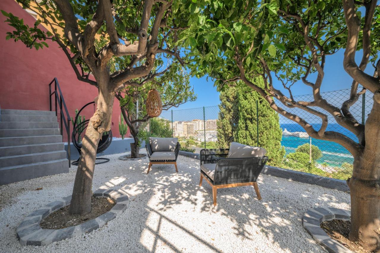 Proche Monaco, Vue Mer, Acces Plage Et Jardin Privatif Saint-Antoine  Extérieur photo