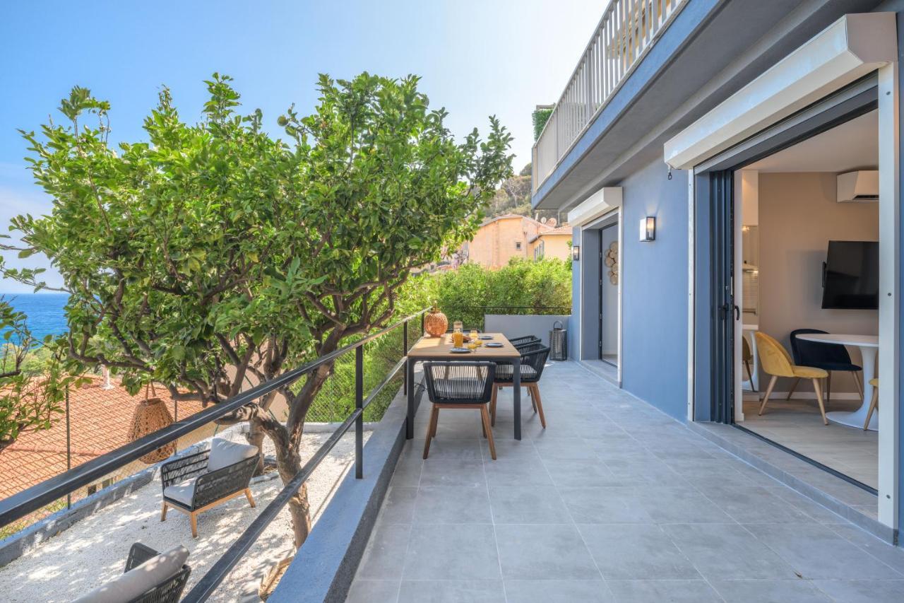 Proche Monaco, Vue Mer, Acces Plage Et Jardin Privatif Saint-Antoine  Extérieur photo