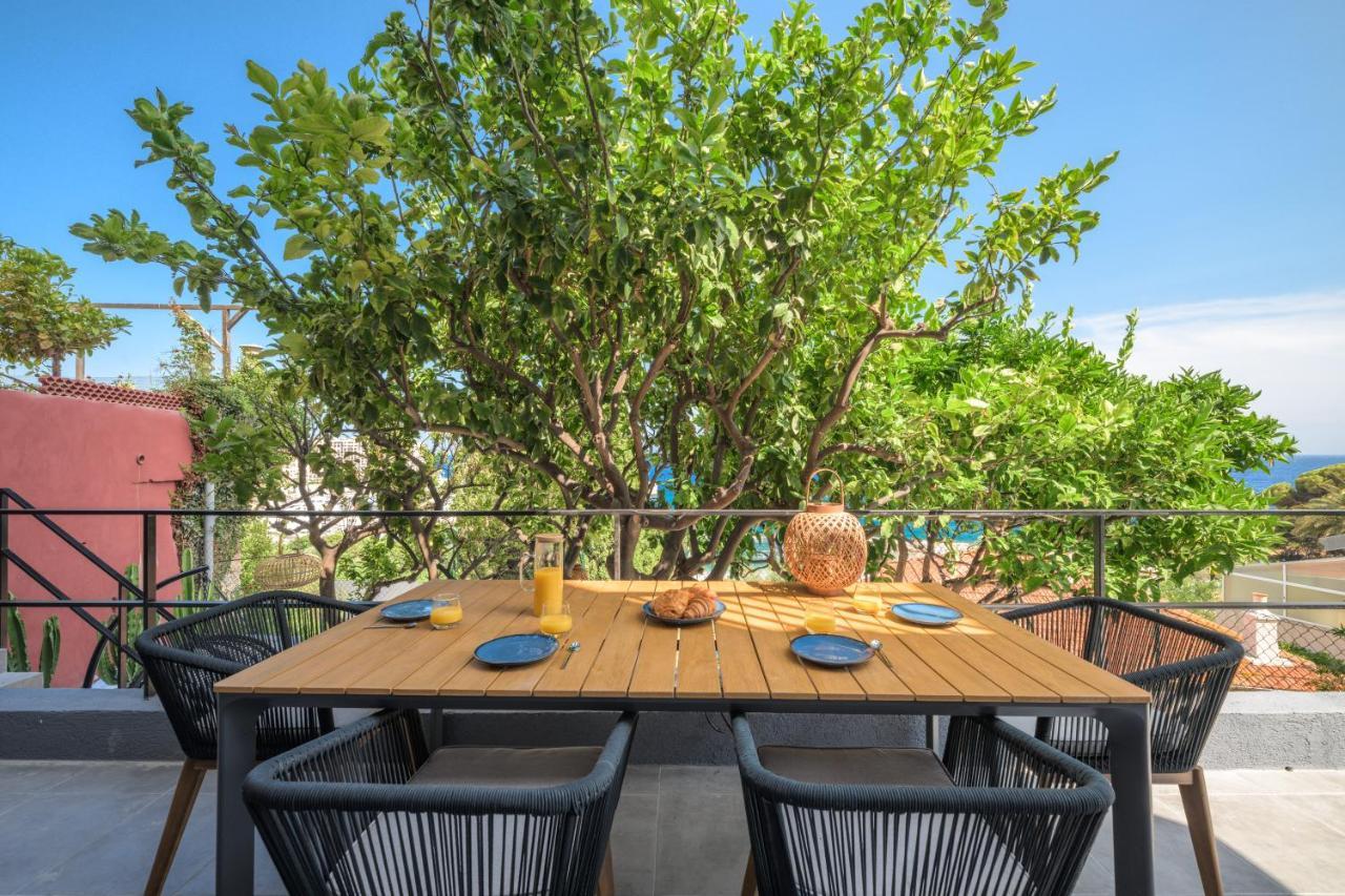 Proche Monaco, Vue Mer, Acces Plage Et Jardin Privatif Saint-Antoine  Extérieur photo