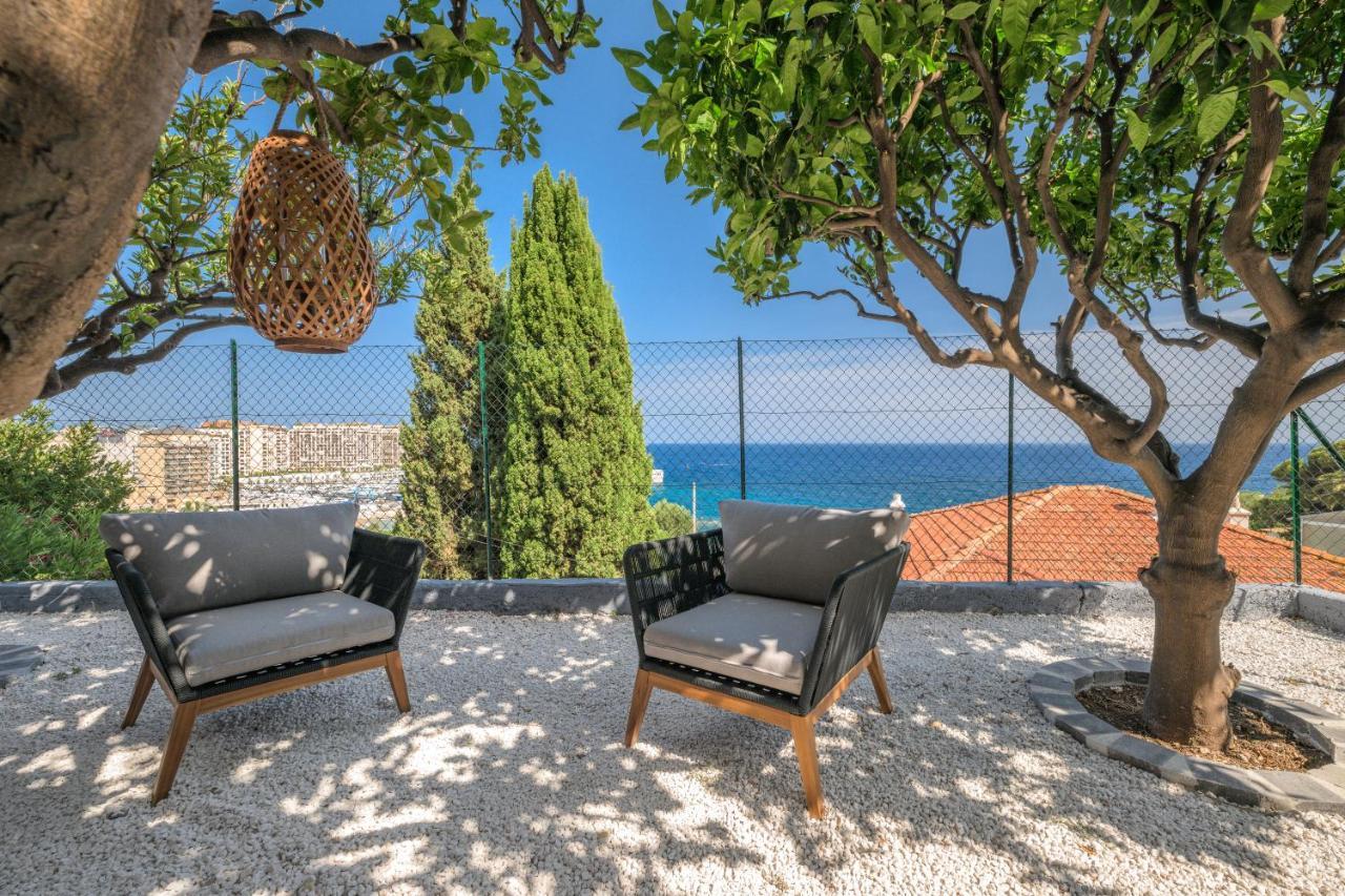 Proche Monaco, Vue Mer, Acces Plage Et Jardin Privatif Saint-Antoine  Extérieur photo